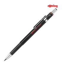 로트링 300 홀더펜 로트링300홀더샤프 제도필기용 2.0mm 1자루[RO300], 1개, 흑색