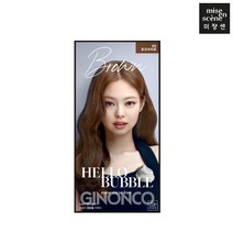 미쟝센 올뉴 헬로버블 6N 초코브라운 셀프 거품 염색약, 단품, 단품