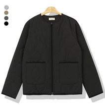 오마보이 남자 항아리패턴 깔깔이 패딩점퍼 (~5XL)