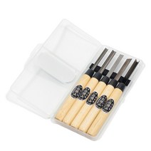조각도 우드카빙 조각끌 목선반 조각기 목공칼 목각 다가네 정밀공예용 MADE IN KOREA 청지강 이층 복합강 백두산 5PCS 조각끌 세트