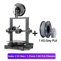 3D 프린터 CREALITY Ender 3 Neo V2 Max 3D 프린터 전문 DIY FDM, 13 V2 Neo add Grey PLA