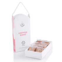 디저트이야기 선물용으로도 좋은 버터샌드쿠키(커피&밀크) 8구 4구(10set 20set), 28g, 밀크&커피