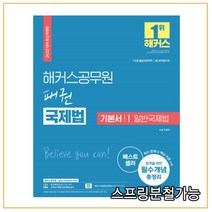 [해커스공무원]2022 해커스공무원 패권 국제법 기본서 1 : 일반국제법 (7/9급 출입국관리직 7급 외무영사직), 해커스공무원