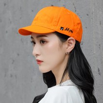 커플 숏챙 챙짧은 항암 모자 얼굴작아보이는 볼캡 골프 마라톤