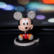 디즈니 미키마우스 미니마우스 도날드덕 자동차 장식 쥬얼리 집들이 파티 생일 선물, mickey