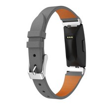 Fitbit INSPIRE HR 핏빗 인스파이어 시계 호환 레더 스트랩 플라워 프린팅 가죽 워치 밴드 시계줄
