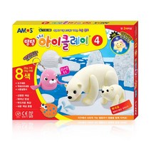 아모스 아이클레이 4번 클레이 점토, 1개, $QOX_아이클레이 4번