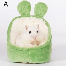 햄스터대학 아크릴케이지 하우스 놀이터 은신처 애완 동물 침대 soft pet house guinea pigs bed nest pad for small animal 애완 동물, 사진으로