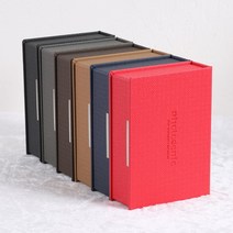 선물톡톡 사진보관함 사진박스 네컷사진 보관 상자 4x6 5X7 100장보관, 빨강(Red)