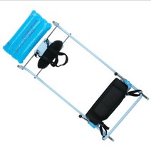 허리 스트레칭 기구 경추 견인기 가정용 허리 쭉쭉이 요추 간편 이완 스트레치