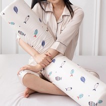 아이니 천연라텍스 바디필로우 원통형 다리베개, 03. 곰돌이