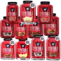 BSN 비에스엔 신타6 울트라프리미엄 프로틴 22g 28회 48회분, 2.27kg, 쿠키앤크림