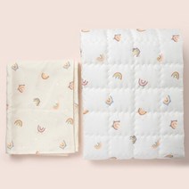 기타 [AK PLAZA][압소바] AXB30901레보인견블랭킷/요패트[2개세트], 크림/100-130 §1093407964§