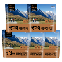 이지밥 핫앤쿡 매콤짜장비빔밥, 120g, 5개