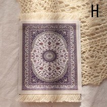 페르시안 카페트 mini persian woven rug mat mousepad cup