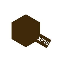 타미야 도료아크릴미니 [81710] XF-10 FLAT BROWN