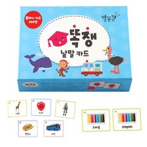 별똥별 똑쟁 낱말카드 (전200장)