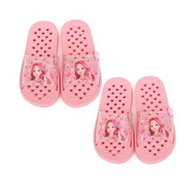 시크릿쥬쥬 욕실화 2개 세트 쥬쥬 러블리 EVA 화장실 베란다 슬리퍼 220mm 아동 여아 캐릭터, 시크릿 쥬쥬