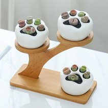 예쁜 발바닥 다육이 선인장 미니 화분 다육 식물 세트 초미니, 발바닥 하나