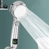 욕실청소_샤워기_온도_LED_홈앤바쓰_절수_샤워기헤드 B942, 상세페이지 참조