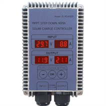 MPPT 태양광 컨트롤러 400W 솔라 패널 콘트롤러 납축전지 리튬 인산철 배터리 충전, 1개