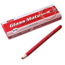 지구화학 글라스메이트 빨강색 12자루 유리용 축지식 색연필 1다스az+2, 상품선택