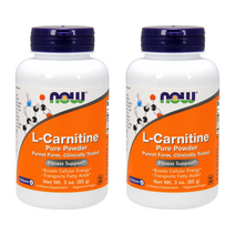나우푸드 L-카르니틴 퓨어 파우더 비건, 85g, 2개