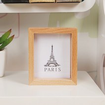 심플 원목 미니액자(2x3) / 탁상 인테리어사진액자