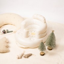 아가드 마시멜로 목받침 베이비 소프트의자, 크림스프링