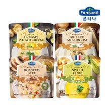 폰타나스프 180g 골라골라 머쉬룸/비프/포테이토/스위트콘/펌킨/치킨, SPPSI-치킨차우더