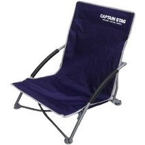 Captain stag uc - 1503 캠핑 의자 라콘테 로우 스타일 이지 체어, 보라색 베리, 단품