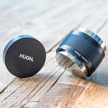 휴 원터치 듀얼링 탬퍼 디스트리뷰터 레벨링 51mm 58mm 레벨링툴 커피 템퍼, 58.5mm