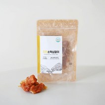 강아지 애견 영양 수제간식 치킨 소떡심말이 75g, 없음