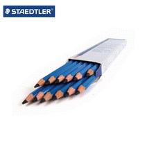 스테들러 마스루모그라프100 제도연필 1타스 제도용품 디자인, 8B