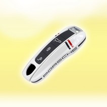 포르쉐 스마트키 신형키전용 키홀더 키커버 차량악세사리, 블랙