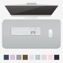 마우스장패드 가죽 장패드 컴퓨터 게이밍 키보드 대형 700x300 매트 주문제작, (1703) 다크네이비 (P3), 1개