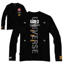 간쓰리 긴팔티 M~2XL 아이덴티티