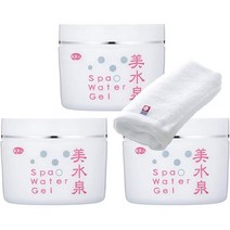 일본직발송 6. BAYU STORE 아즈마 상사【이마바리 타월 첨부】스파워터 겔 미즈이즈미 80G 3개들이 세트여
