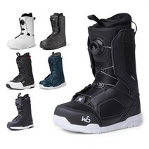 남녀공용 성인 스노우 보드 부츠 설상화 보드화 버클 스노 스키 장비 신발 미끄럼 방지 통풍, 기본