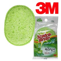 3M 5709 천연펄프 아크릴사 수세미 1개, 또다마_ 1, 또다마_ 1