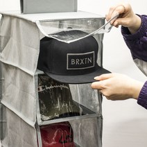 국내배송 걸이형 모자 보관함 10단 소품 수납 정리함 3size, B-특대형