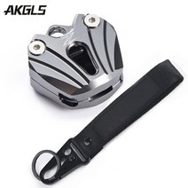 오토바이 장식 악세사리 자동차 가와사키 닌자 650 400 ZX6R 1000SX ZX10R Z900 Z1000 키 보호 장식 체인, 07 Z titanium
