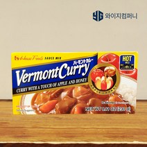하우스 버몬트 매운맛 230g 카레 커리 꿀 사과 고형카레 일식 재료 일본카레 국내배송