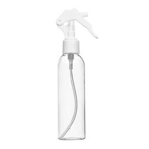 허브스프레이 미니건스프레이 100ml~500ml 플라스틱용기, 1개, 120ml투명 C형흰색캡
