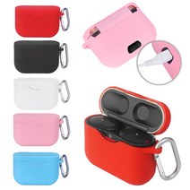 Farfi Shockproof Silicone 블루투스 이어폰 보호 케이스 커버 Sony WF-1000xm3, 분홍