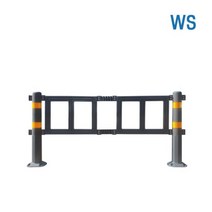 WS TT무단횡단금지휀스 독립 차선분리대 세로형 횡대 구조, 단품