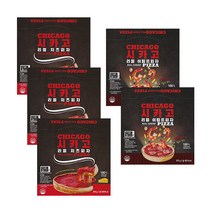 [시카고피자] 리얼 치즈피자355g 3판+쉬림프피자375g 2판, 상세 설명 참조
