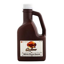 아트박스/메가커피 큐팜스 화이트 초콜렛 소스 2kg, 본품