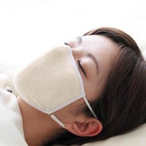 일본 잘자요 실크 수면마스크 가습 목 입술건조 방지