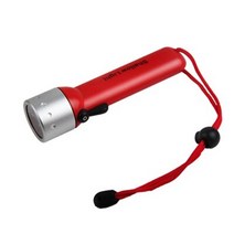 수중써치 다이빙랜턴 방수 다이빙 낚시 손전등 수중 토치 다이버 2000lm q5 led, 빨간색